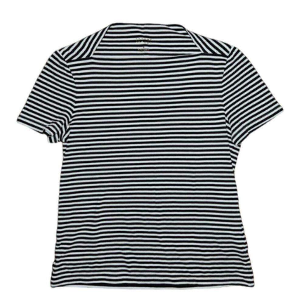 Kate Spade New York Striped Squared Neckline || Small